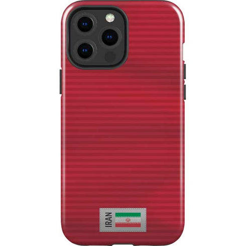 Iran Soccer Flag iPhone 14 Pro Max Impact Case