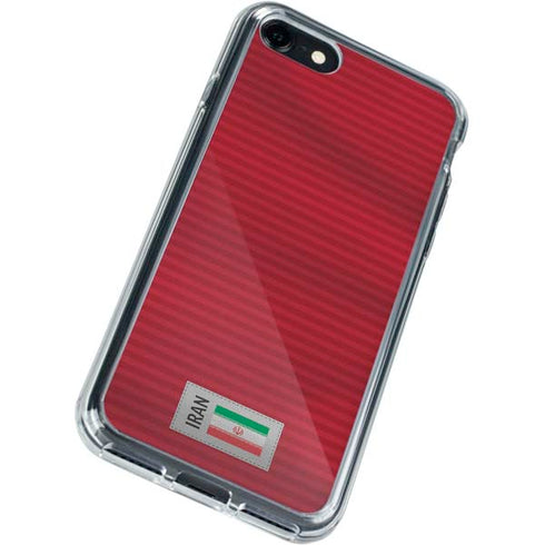 Iran Soccer Flag iPhone SE (2nd & 3rd Gen) Clear Case