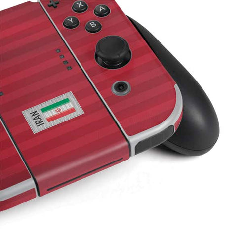 Iran Soccer Flag Nintendo Switch OLED (2021) Skin