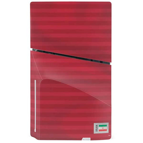 Iran Soccer Flag PS5 Slim Disk Console Skin