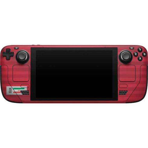 Iran Soccer Flag Steam Deck Handheld Gaming Computer Skin