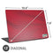 Iran Soccer Flag Universal Laptop 13in (10.6 x 7.6in) Skin