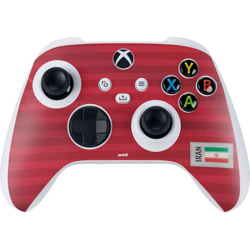 Iran Soccer Flag Xbox Series S Controller Skin