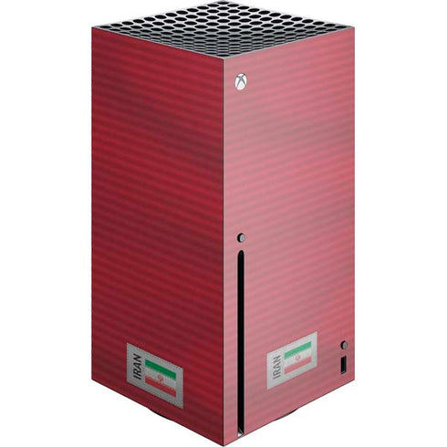 Iran Soccer Flag Xbox Series X Console Skin