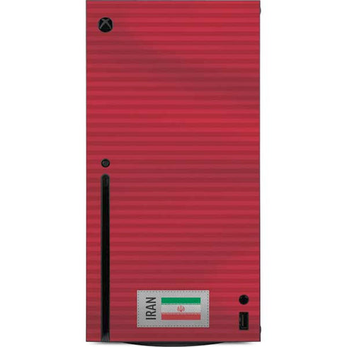 Iran Soccer Flag Xbox Series X Console Skin