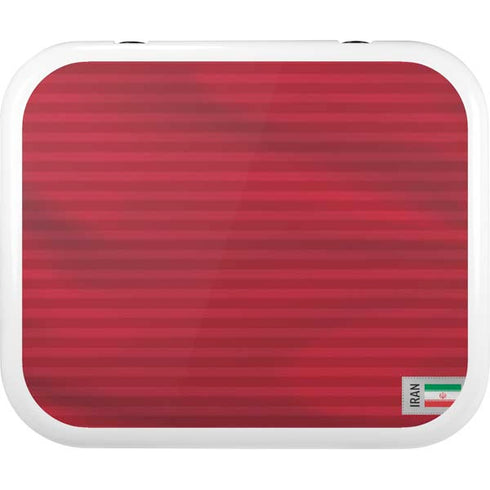 Iran Soccer Flag YETI Roadie 24 Hard Cooler Skin
