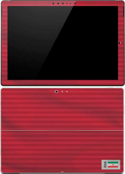 Iran Soccer Flag Surface Pro (2017) Skin