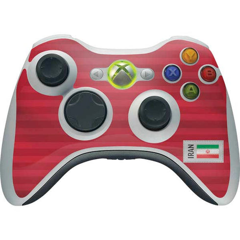 Iran Soccer Flag Xbox 360 Wireless Controller Skin