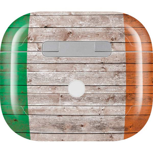 Ireland Flag Dark Wood Apple AirPods (3rd Gen 2021) Skin
