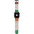 Ireland Flag Dark Wood Apple Watch Band 42-44mm