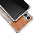 Ireland Flag Dark Wood Galaxy A13 5G Clear Case