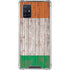 Ireland Flag Dark Wood Galaxy A71 5G Clear Case