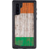 Ireland Flag Dark Wood Galaxy Note 10 Waterproof Case