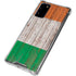 Ireland Flag Dark Wood Galaxy Note20 5G Clear Case