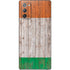Ireland Flag Dark Wood Galaxy Note20 5G Skin