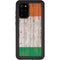 Ireland Flag Dark Wood Galaxy S20 Plus Waterproof Case