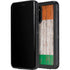 Ireland Flag Dark Wood Galaxy S20 Waterproof Case