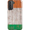Ireland Flag Dark Wood Galaxy S21 5G Pro Case