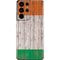 Ireland Flag Dark Wood Galaxy S21 Ultra 5G Skin