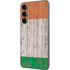 Ireland Flag Dark Wood Galaxy S23 Plus Skin
