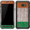 Ireland Flag Dark Wood Galaxy S7 Active Skin