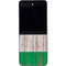Ireland Flag Dark Wood Galaxy Z Flip5 5G Skin