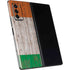 Ireland Flag Dark Wood Galaxy Z Fold2 5G Skin
