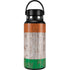 Ireland Flag Dark Wood Hydro Flask 32oz Wide Mouth Skin