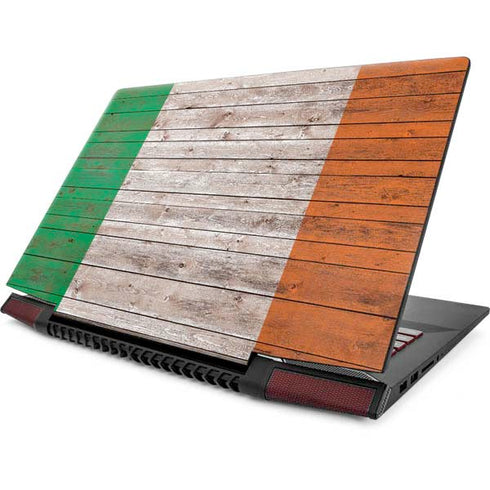 Ireland Flag Dark Wood Lenovo IdeaPad Skin