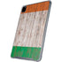 Ireland Flag Dark Wood iPad Pro 12.9in (2020) Clear Case