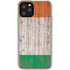 Ireland Flag Dark Wood iPhone 11 Pro Clear Case