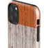 Ireland Flag Dark Wood iPhone 11 Pro Max Impact Case
