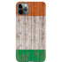 Ireland Flag Dark Wood iPhone 11 Pro Max Lite Case