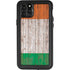 Ireland Flag Dark Wood iPhone 11 Pro Max Waterproof Case