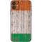 Ireland Flag Dark Wood iPhone 11 Skin