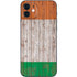 Ireland Flag Dark Wood iPhone 12 Mini Skin