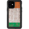 Ireland Flag Dark Wood iPhone 12 Mini Waterproof Case
