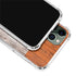 Ireland Flag Dark Wood iPhone 12 Pro Clear Case