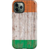 Ireland Flag Dark Wood iPhone 12 Pro Max Impact Case