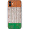 Ireland Flag Dark Wood iPhone 12 Skin
