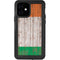 Ireland Flag Dark Wood iPhone 12 Waterproof Case