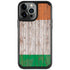 Ireland Flag Dark Wood iPhone 13 Pro Cargo Case