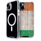 Ireland Flag Dark Wood iPhone 15 Plus MagSafe Case