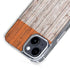 Ireland Flag Dark Wood iPhone 14 Plus MagSafe Case