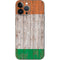 Ireland Flag Dark Wood iPhone 14 Pro Max Skin