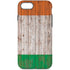 Ireland Flag Dark Wood iPhone 8 Pro Case