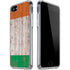 Ireland Flag Dark Wood iPhone SE (2nd & 3rd Gen) Clear Case