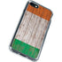 Ireland Flag Dark Wood iPhone SE (2nd & 3rd Gen) Clear Case
