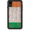 Ireland Flag Dark Wood iPhone XR Waterproof Case
