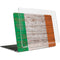 Ireland Flag Dark Wood MacBook Air 13in M1 (2021) Case plus Skin